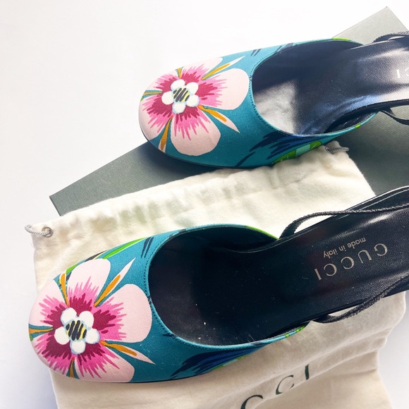 Gucci Spring 1999 Tom Ford Iconic Runway Slingback Mules 36 1/2 - Picture 5 of 5